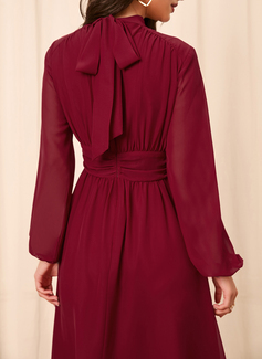 Chiffon Midi Dress