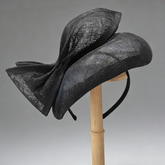 Damen Schön Schleife Sinamay Kentucky Derby Faszinatoren mit Stirnband 