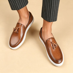 Hombre zapatos de vestir mocasines boda cuero zapatos