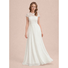 Robe trapèze en mousseline