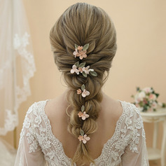 Coiffe de mariage pearl fleurs épingles à cheveux (lot de 7)