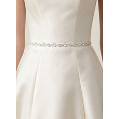 Ceintures mariage cristal satin
