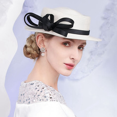 Women's Summer Bow Straw Holiday Sun Hats