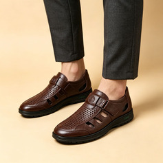 Herren Lässige Schuhe Sandalen Lässige Kleidung Täglich Leder Schuhe 