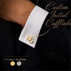 1-pair Personalized Cufflinks Groomsmen Gifts Stainless Steel