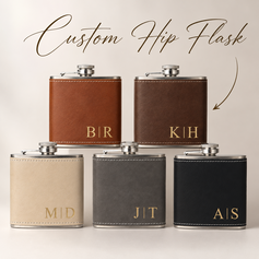 1 PC Personalized Hip Flask Groomsmen Gifts Stainless Steel