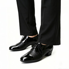 Men's Latin Shoes Lace-up Leatherette Indoor Dance Shoes 