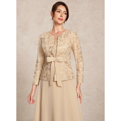 Dentelle veste manches longues élégante mère occasion spéciale boléros