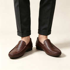 Hombre zapatos de vestir mocasines boda piel zapatos