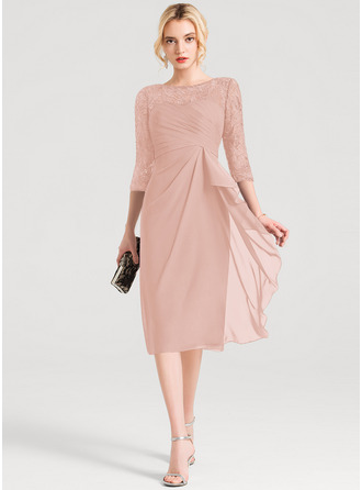 dusty rose cocktail dress