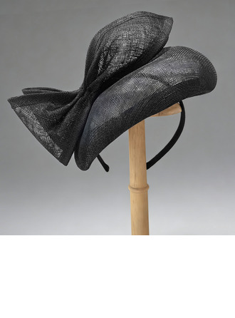 Mujer precioso lazo sinamay el derby de kentucky fascinadores con diadema 