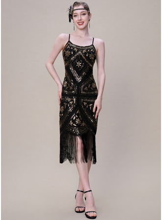 Floral Sequins 1920s Flapper Dresses