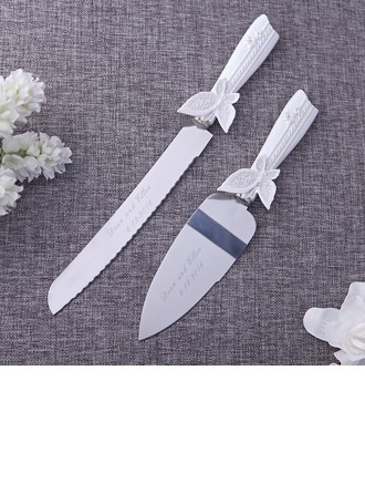 Personalized Stainless Steel Serving Sets 