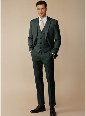 Классический крой Мужской свадьба Костюмы 3 шт. 