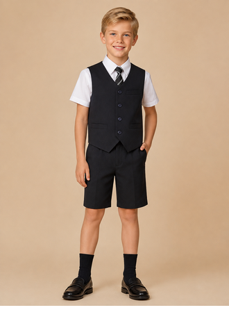 3 piezas traje de niño boda