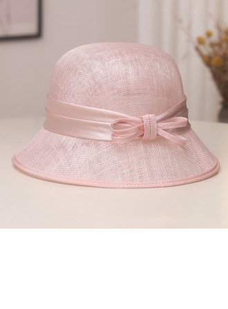 Women's Elegant Bow Sinamay Tea Party Church Hats