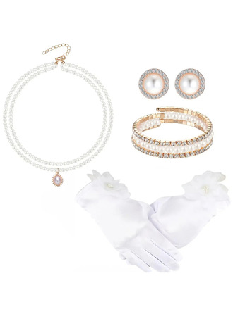 Perła Pierwsza Komunia Zestawy biżuterii Komplet 2