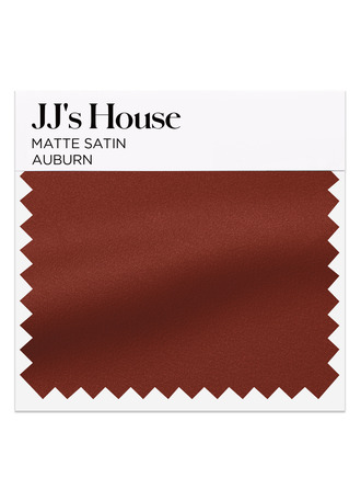 Auburn Matte Satin Swatch