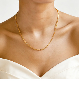 Minimaliste colliers chaîne fête bijoux pour femme