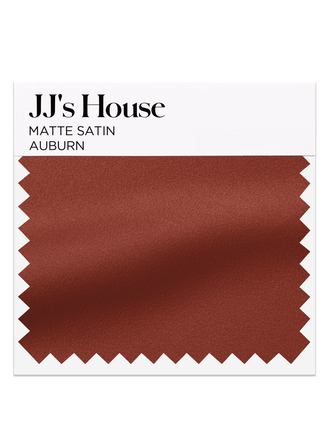 Auburn Matte Satin Swatch