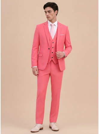 Costume de bal pour homme extensible et infroissable, 3 pièces