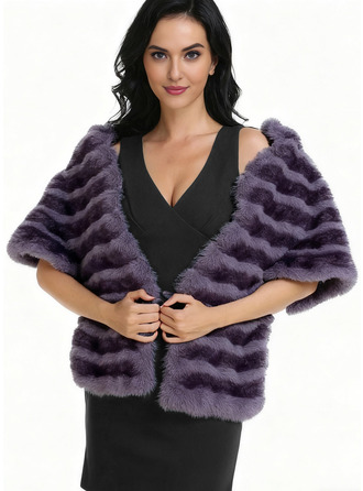 ウール フォーマル 結婚式のゲスト ジャケット/ラップ 