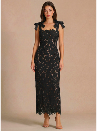 Decote quadrado sem mangas flores vestido