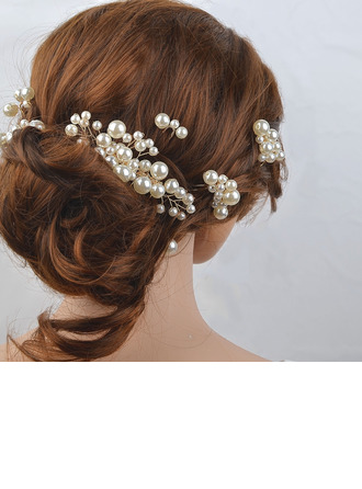 Perła Zestawy Akcesoria do włosów Dodatki do włosów (Zestaw 9)