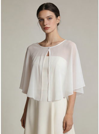De chiffon huwelijk bruids wrap