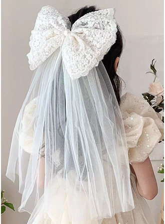 Nœud première communion demoiselle d'honneur voiles coiffes 