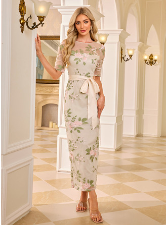 Robe maxi en dentelle