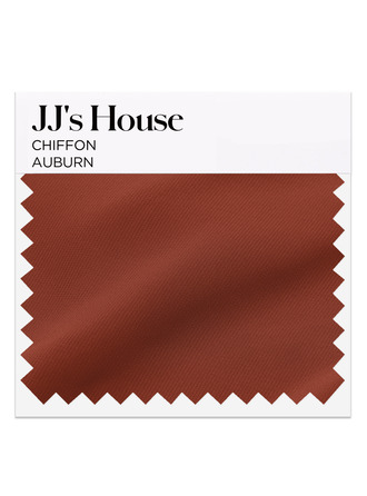 Auburn Chiffon Swatch