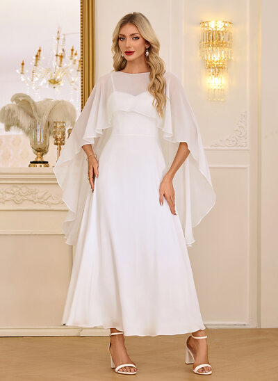 A-line Sweetheart Chiffon Dress