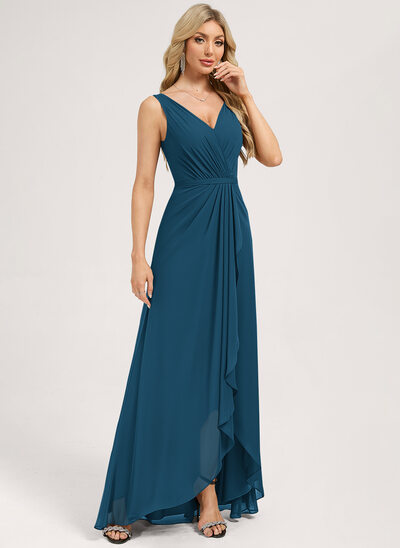A-line Chiffon Dress