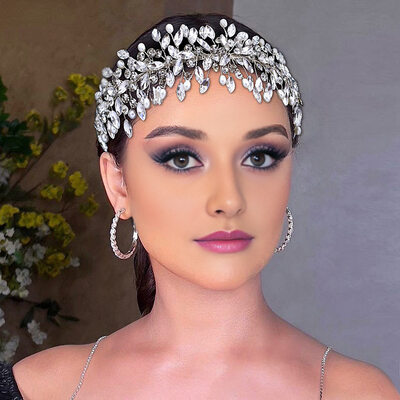 Rhinestone Pannebånd Hårtilbehør bryllup Hårpynt 