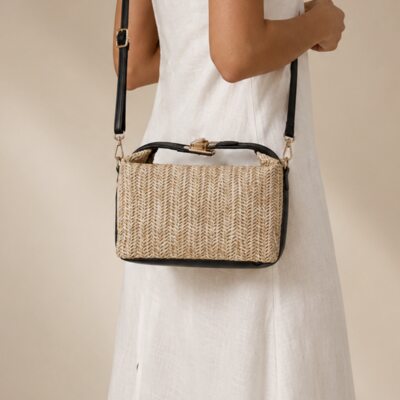 Casual Polyester Evening Bags in Khaki