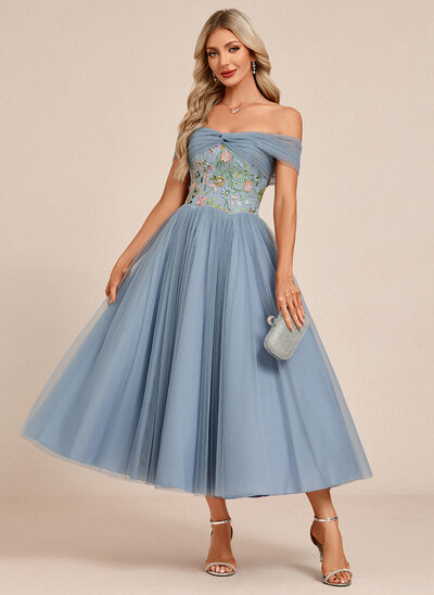 Flores 3d renda midi vestido