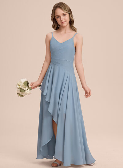 Kjole A-line kjole i Chiffon