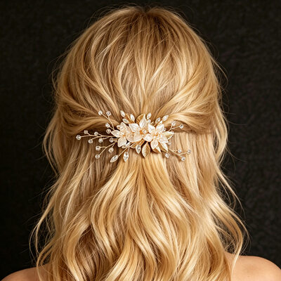 Strass cristal grampos de cabelo acessórios de cabelo