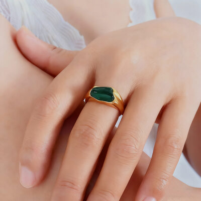 Simples resina anéis da faixa 