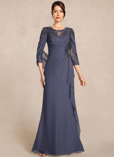 Trumpet/Mermaid Embroidered Lace Dress