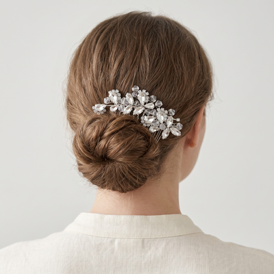 Strass pentes acessórios de cabelo