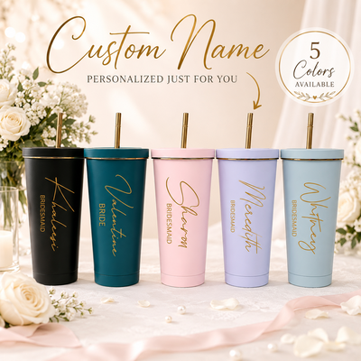 1 pc Personaliseret Tumbler Rustfrit stål