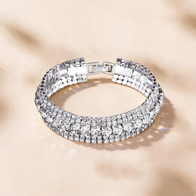 Paver strass bangles mariage