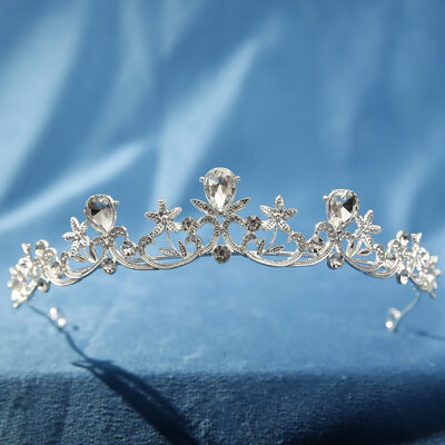 Rhinestone Tiaras Hair Accessories Headpieces