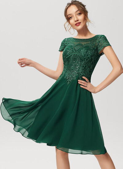 Chiffon Midi Dress