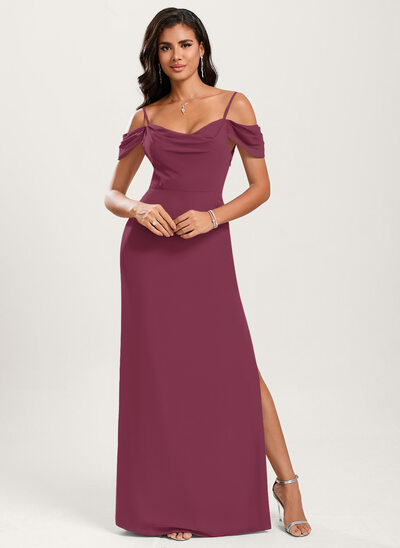 A-line Chiffon Dress