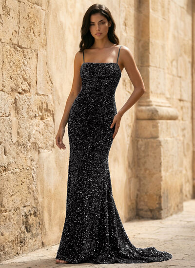 Trumpet/Mermaid Square Dress