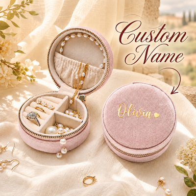 1 pc personalizado joyería caja regalos de la novia ante