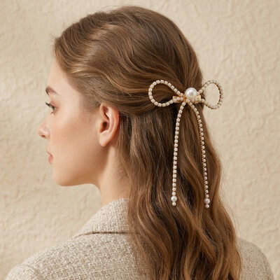 Pearl Hair Clips Hair Accessories Headpieces